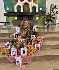 Erntedank 2024 in St. Augustinus (Foto: Winfried Dahn)